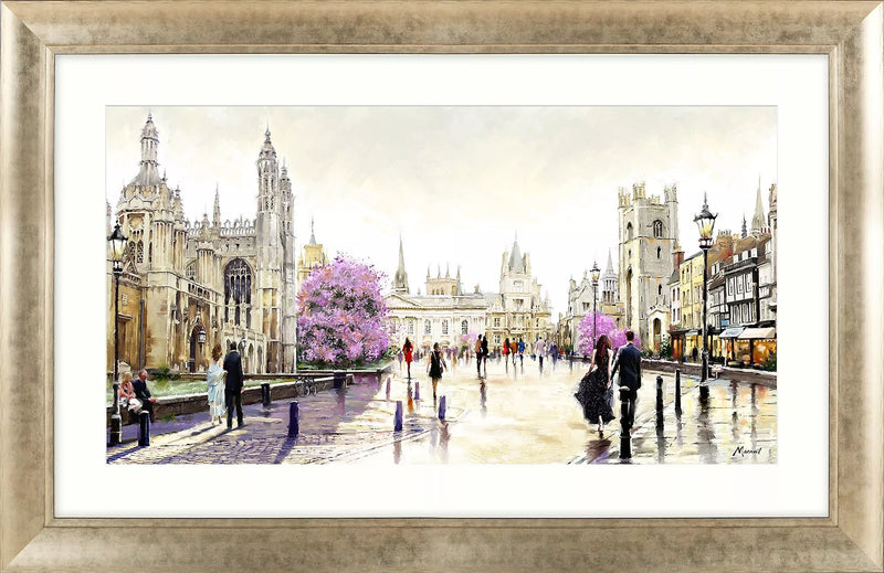 John Lewis Cambridge Spires framed print 112x72cm - British product