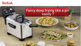 Tefal EasyPro deep fryer 1.2kg capacity French appliance - British product