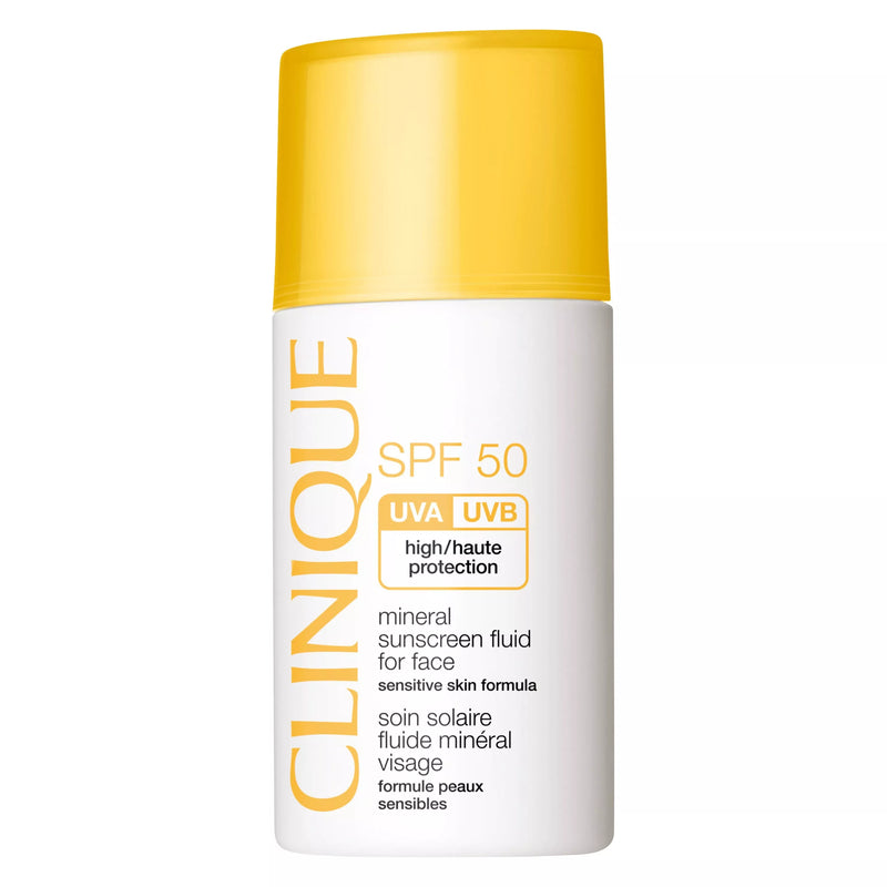 Clinique Mineral Sunscreen Fluid for Face SPF 50 30ml - British product