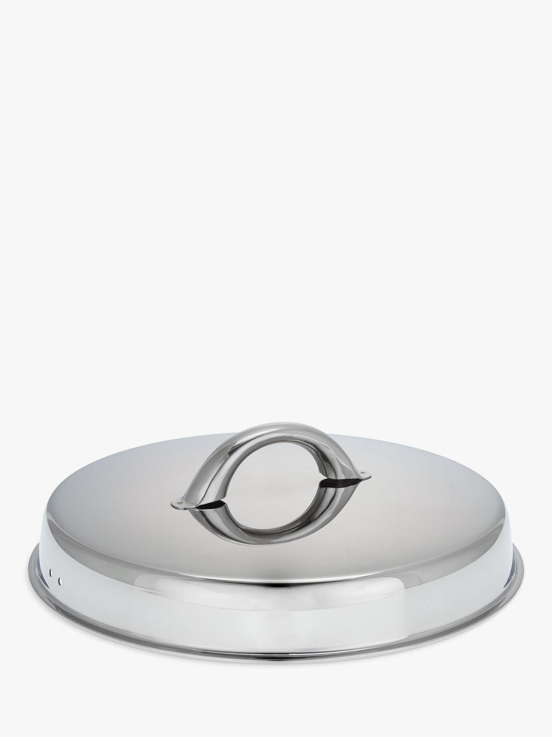 John Lewis stainless steel saucepan set with lids, 3 piece, UK version