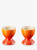 Le Creuset stoneware egg cups set of 2, UK version