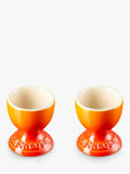 Le Creuset stoneware egg cups set of 2, UK version