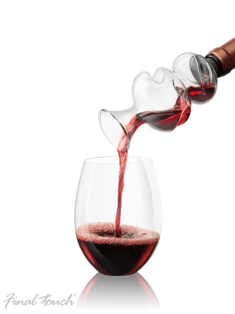 Final Touch Conundrum wine aerator - British product