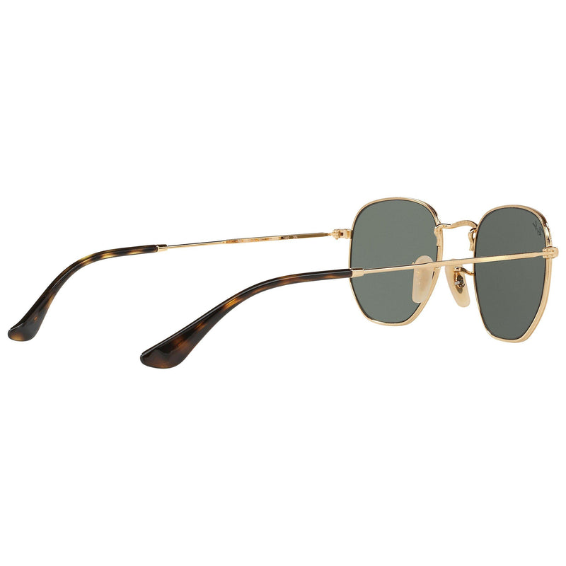 Ray-Ban hexagonal flat lens sunglasses with Flash mirror, UK version