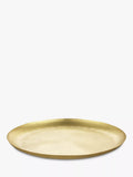John Lewis Hammered Large Candle Plate