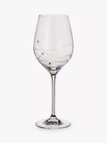 Dartington Crystal Personalised Glitz Wine Glass (Single), Gabriola Font - McGrocer