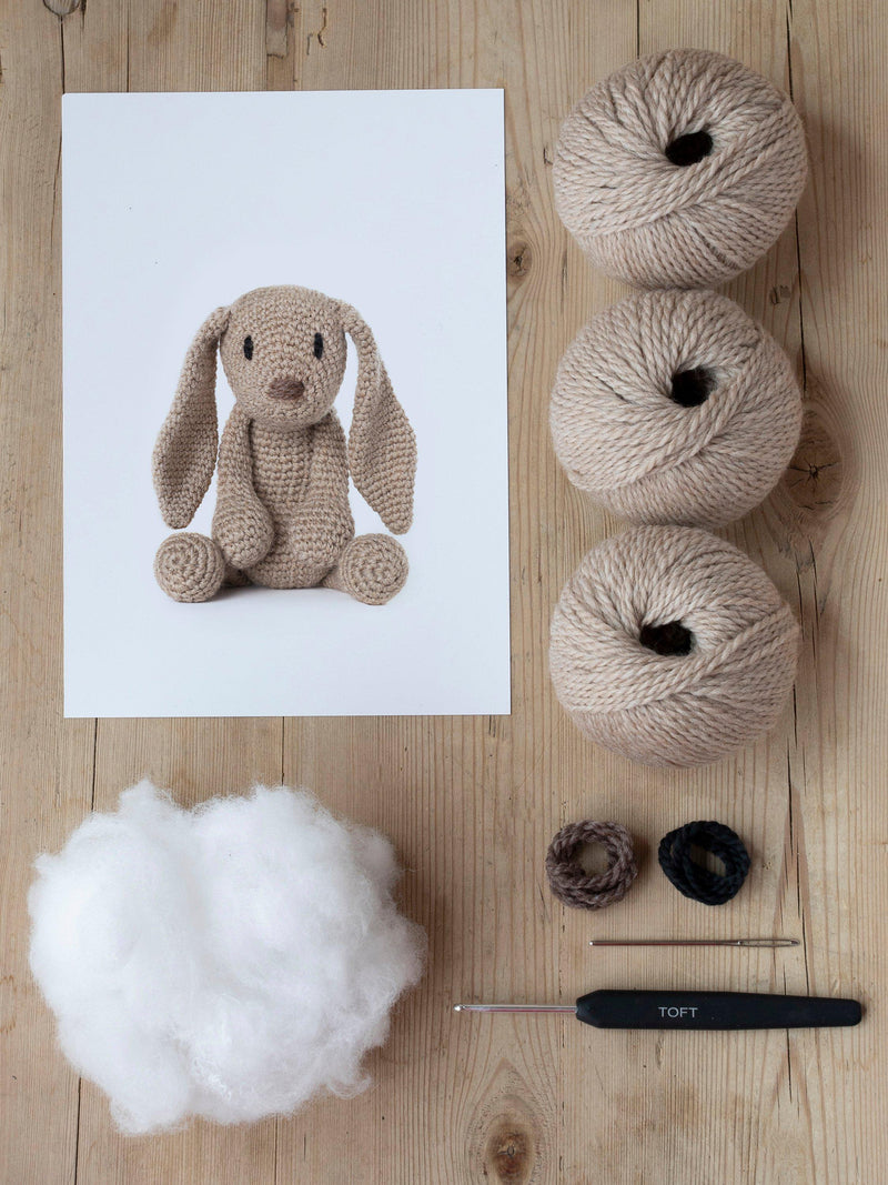 TOFT Emma the Bunny Crochet Kit 26cm - British product