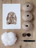 TOFT Emma the Bunny Crochet Kit 26cm - British product