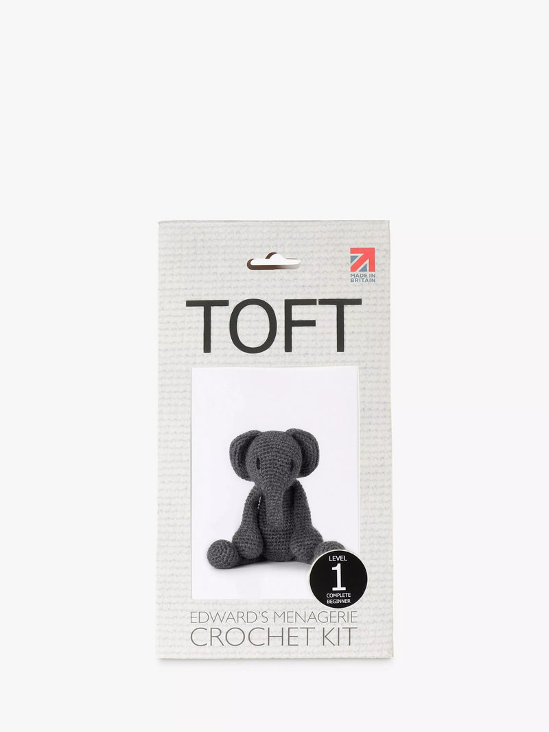 TOFT Bridget Elephant crochet kit, UK version