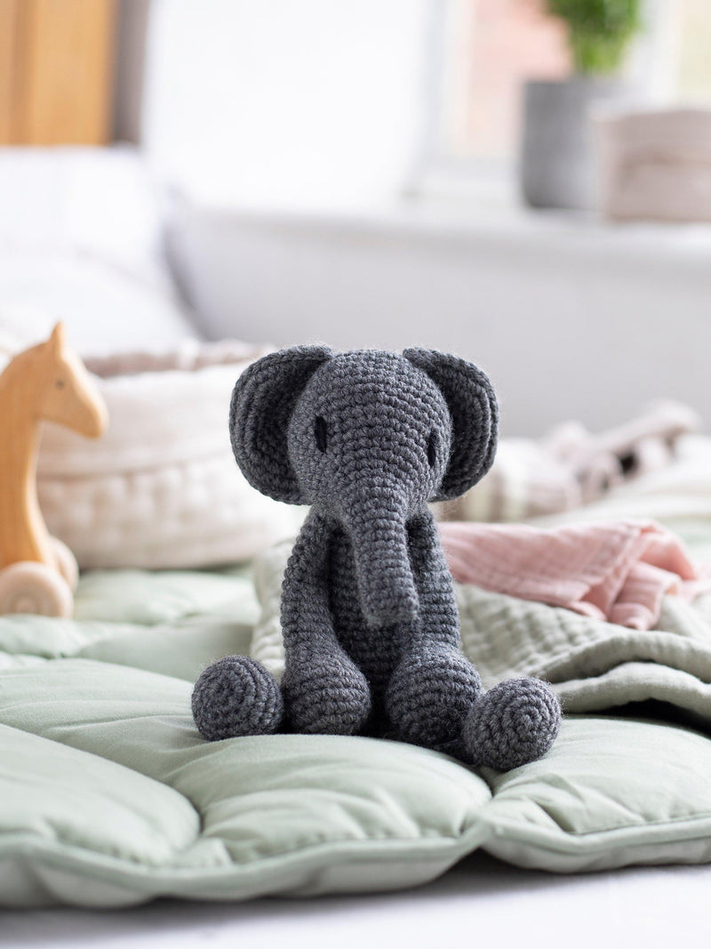 TOFT Bridget Elephant crochet kit, UK version