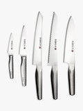 GLOBAL NI Series knife block 6 piece set (British brand)