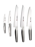 GLOBAL NI Series knife block 6 piece set (British brand)