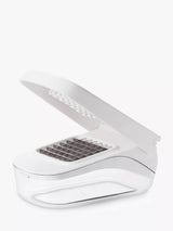 John Lewis Easy Pour Vegetable Chopper with Stainless Steel Blade- Buy online at McGrocer