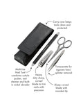 Tweezerman GEAR Essential Grooming Kit (British brand)