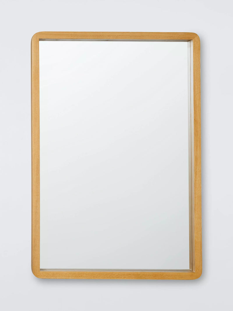John Lewis oak wall mirror 54x79cm - British product