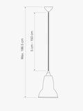 Anglepoise 1227 Midi pendant ceiling light, UK version