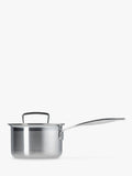 Le Creuset stainless steel lidded saucepan 14cm, UK version
