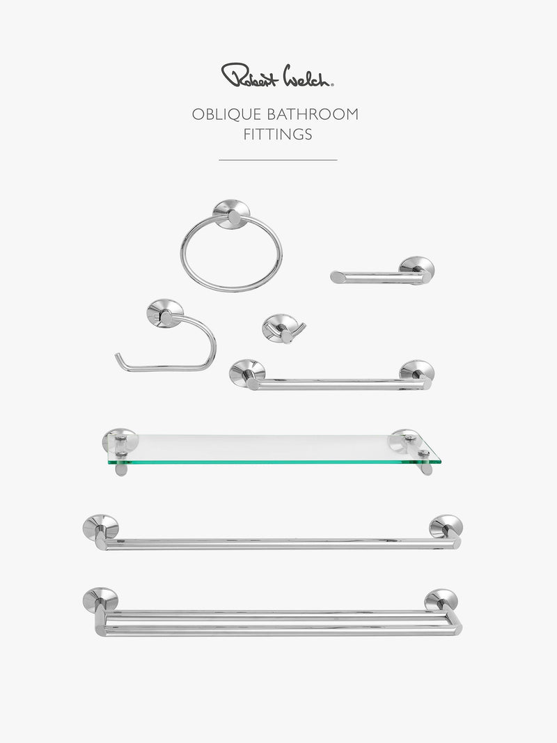 Robert Welch Oblique Soap Dish polished stainless steel (British brand)