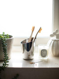 Robert Welch oblique toothbrush holder, imported from the UK