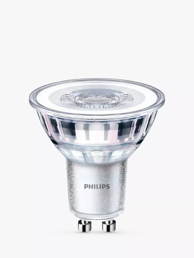John Lewis Philips 4.6W GU10 LED Light Bulbs, Pack of 6- Buy online at McGrocer