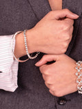 Andea sterling silver ball bead bracelet 19cm, UK version