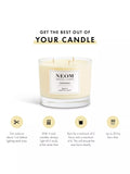 NEOM Wellbeing London Happiness 3-Wick Scented Candle - British product