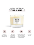 NEOM Wellbeing London Complete Bliss 3-wick scented candle 420g - British product