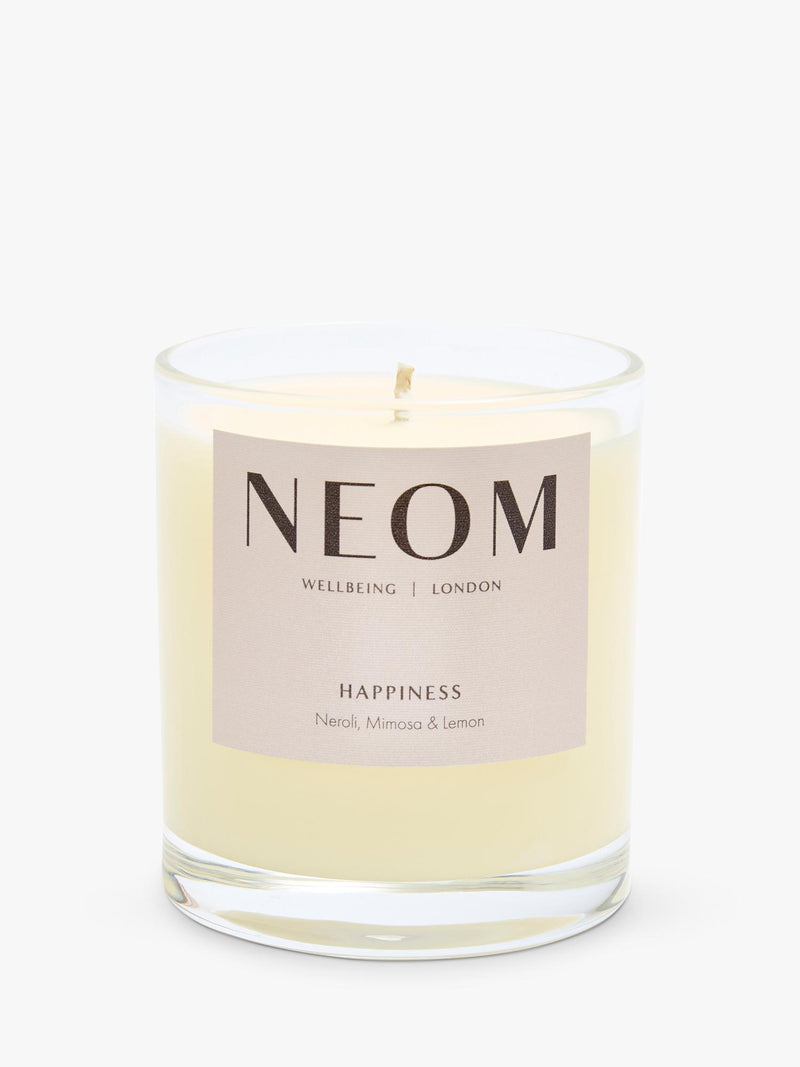 NEOM Wellbeing London Happiness scented candle 185g - British product