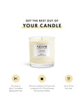 NEOM Wellbeing London Happiness scented candle 185g - British product