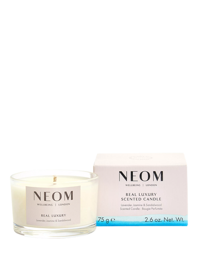 John Lewis NEOM Real Luxury Travel Scented Candle- Buy online at McGrocer