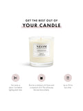 NEOM Complete Bliss scented candle, imported from the UK