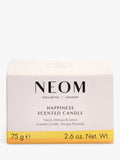 NEOM Wellbeing London Happiness travel scented candle 225g - British product