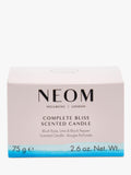 NEOM Complete Bliss Travel Scented Candle, imported from the UK