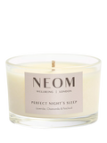 NEOM travel scented candle for sleep, imported from the UK