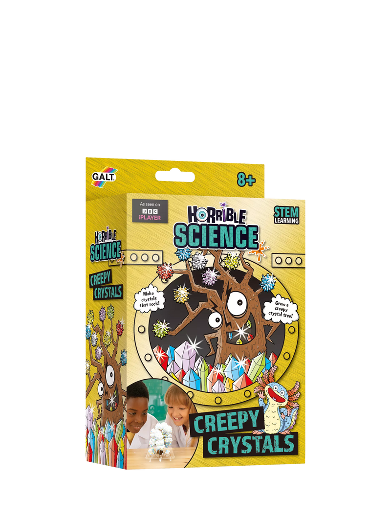Horrible Science creepy crystals growing kit, UK version