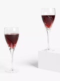 John Lewis crystal wine goblets set of 2 (British brand)