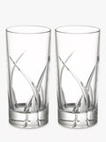 John Lewis crystal highball glasses clear set of 2 360ml UK version