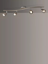 John Lewis John Lewis Thea GU10 LED 4 Spotlight Ceiling Bar- Buy online at McGrocer