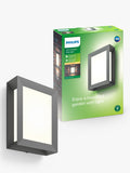Philips Karp LED outdoor wall light anthracite - British product