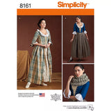 John Lewis Simplicity Women's Dress Costume Sewing Pattern 8161- Buy online at McGrocer