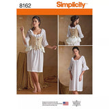 John Lewis Simplicity Women's Undergarments Costume Sewing Pattern 8162 Sizes 6-22- Buy online at McGrocer