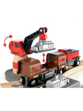 BRIO Deluxe Railway Set 87-piece wooden train set - British product