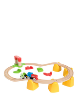 John Lewis BRIO My First Railway Battery Operated Train Set FSC-Certified Beech Wooden Train Set- Buy online at McGrocer