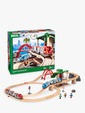 BRIO Travel Switching Train Set, wooden toy imported from the UK