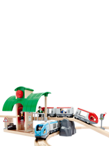 John Lewis BRIO World Travel Switching Train Set, FSC-Certified (Beech)- Buy online at McGrocer