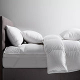 John Lewis John Lewis Natural Collection Hungarian Goose Down Kingsize Bed Pillow, Medium- Buy online at McGrocer