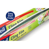Bacofoil non PVC cling film easy-cut 30m x 32.5cm, imported from the UK