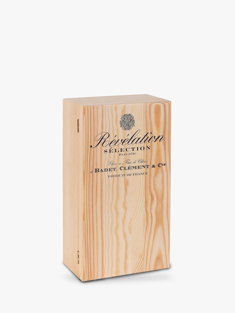 Revelation Chardonnay and Cabernet Merlot wine gift set 2 x 75cl, imported from the UK