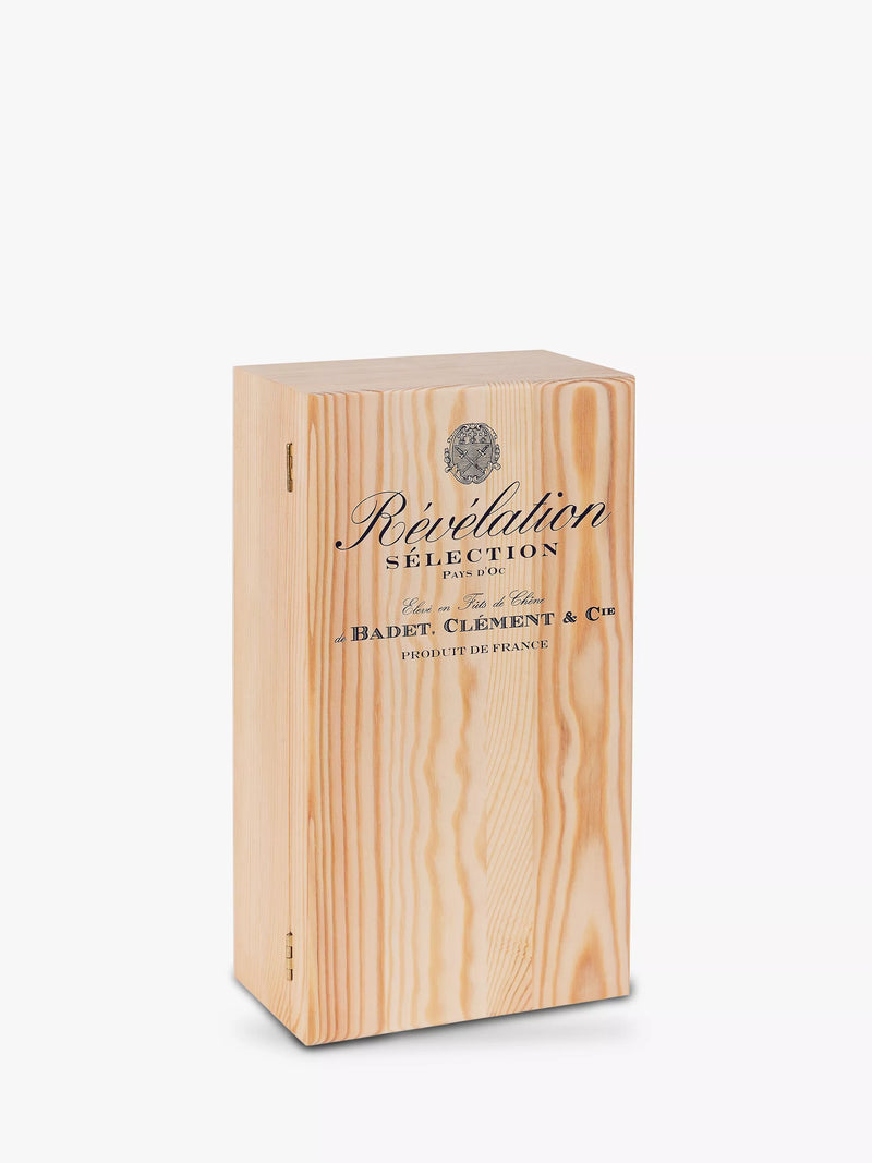 Revelation Chardonnay and Cabernet Merlot wine gift set 2 x 75cl, imported from the UK