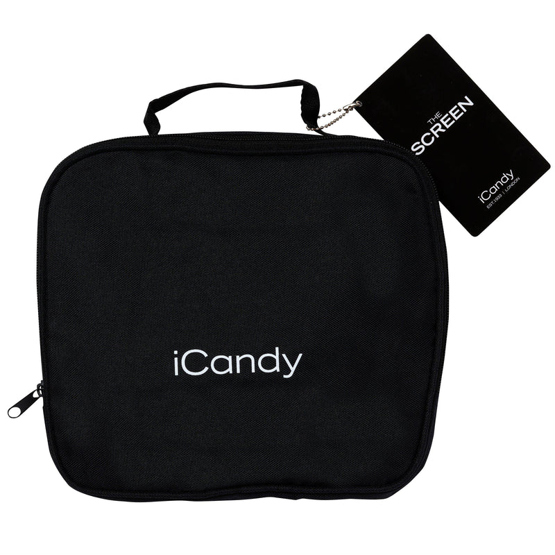 iCandy pushchair sunshade hood in black, UK version